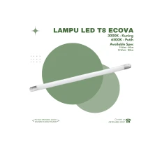 ECOVA  LAMPU LED T8                                        