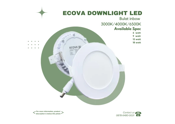 Panel Led ECOVA - DOWNLIGHT LED INBOW BULAT ‎ ‎ ‎ ‎  ‎ ‎ ‎ ‎ 1 ~blog/2023/9/28/11