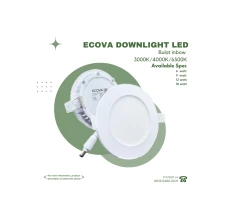 ECOVA - DOWNLIGHT LED INBOW BULAT ‎ ‎ ‎ ‎  ‎ ‎ ‎ ‎