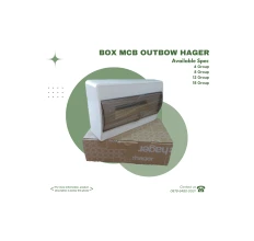 HAGER  BOX MCB OUTBOW                                    