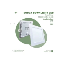 ECOVA  DOWNLIGHT LED                                                  